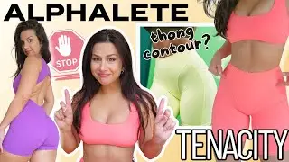 THONG-TOUR?... NEW ALPHALETE TENACITY TRY ON HAUL GYM REVIEW  | MY HONEST THOUGHTS...