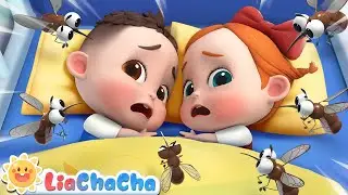 10 in the Bed (Mosquito Version) | Learn Numbers | Kids Songs & Nursery Rhymes | LiaChaCha