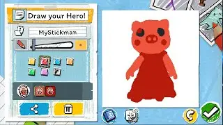 ROBLOX PIGGY Draw a Stickman Epic 3