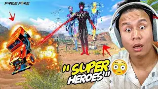 Free Fire's 1st Super Heroes Bundle Honest Review  & Gameplay👏 Tonde Gamer