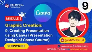 Creating Presentation Using Canva in Hindi | #iMiMofficial #CanvaTutorial #CanvaCourse 2024