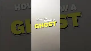 How To Draw a GHOST #drawing #art #sketch #howtodraw #tutorial #drawingtutorial #pencildrawing