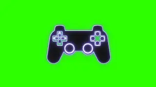 Neon Controller #1 / Green Screen - Chroma Key