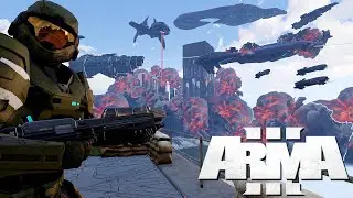 This Mod Brings HALO BACK TO LIFE | 1st MEU Halo Zeus Arma 3