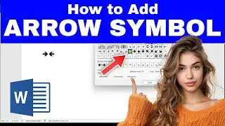 How to Insert an ARROW SYMBOL in WORD (Easy Shortcuts!)