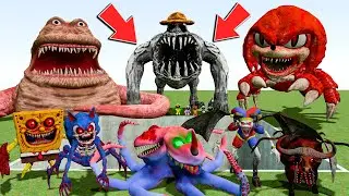 ☢️ NEW SPARTAN KICKING AND FREEZE ALL ZOOCHOSIS & MUTANT MEMES & SMILING CRITTERS in Garry's Mod!