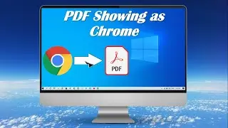 PDF Showing as Chrome