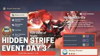 Hidden Strife Day 3 Event Guide | Blazing Thunder | Genshin Impact