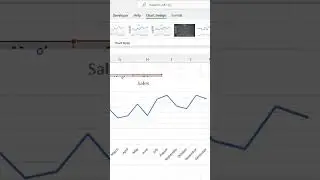 Smooth Line Chart in Excel || Excel Smooth Line Chart #shorts #viral