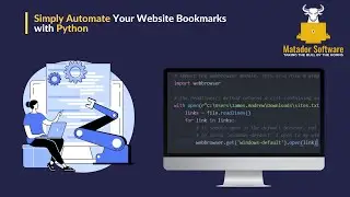 Simply Automate Your Website Bookmarks with Python