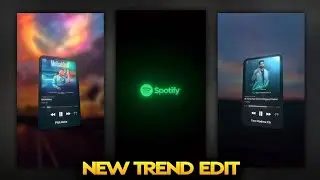 Trending Spotify Card Animation Video Editing | Spotify Lyrics Animation Edit In Alight Motion ✨