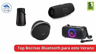 Las mejores bocinas bluetooth para este verano.