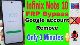 Infinix Note 10 Frp Bypass Android 11 Infinix X693 Google account remove Without PC in 2023