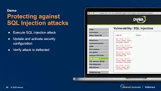Protect against SQL Injection attacks using the Application Security CLI