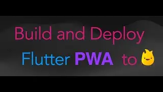 Build and Deploy Flutter PWA to Firebase