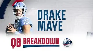 Quarterback Breakdown with Brian Hoyer: Drake Maye Highlights | 2024 NFL Draft