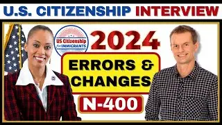 NEW! US Citizenship Interview 2024 Questions & Answers Practice (Actual Case) N-400 Naturalization