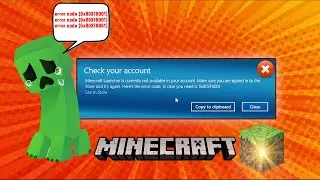 Fix Minecraft Launcher Error 0x803F8001 Step by Step Guide