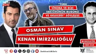 KENAN İMİRZALIOĞLU VE OSMAN SINAV'IN KATILDIĞI, GAÜ, TÜRK SİNEMA/DİZİ SEKTÖRÜNÜN GELECEĞİ SÖYLEŞİSİ