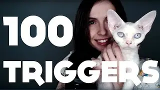 ASMR 100 TRIGGERS IN 4 MINUTES /100 ТРИГГЕРОВ ЗА 4 МИНУТЫ АСМР