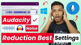 Audacity noise reduction tutorial best settings | audacity audio editing | audacity voice editing