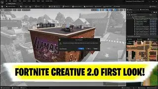 Fortnite Creative 2.0 LEAKED GAMEPLAY | Fortnite UEFN | Fortnite Unreal Editor