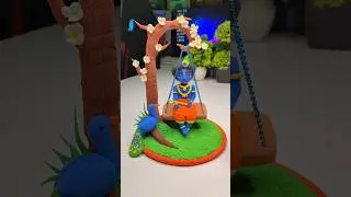 Diy Krishna ji jhula 🦚 Cute Krishna ji 🙏 Jai shree krishna 🦚❤️ Radhe Radhe 🌸 