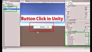 Unity3d How To - Button Click C# | Attach click event to button in unity