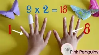 9 Times Table Finger Trick 👐 | Kids Teaching Kids