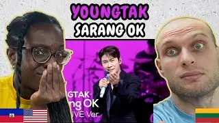 REACTION TO YOUNGTAK - Sarang OK (Band LIVE Concert at it's Live) | FIRST TIME LISTENING TO YOUNGTAK