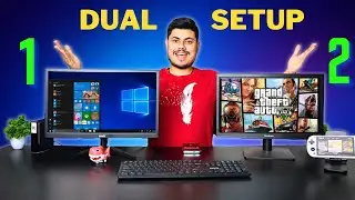 Best Dual Monitor Setup For Gaming With Office By Ergo You