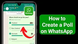 How to Create a Poll on WhatsApp | Make WhatsApp Poll Vote (2024)