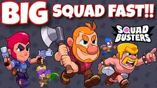 How To Get A BIG Squad FAST in Squad Busters