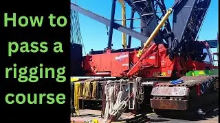 How to pass a rigging course