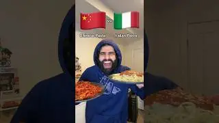 Chinese Pasta vs Italian Pasta