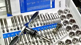 Better Quality & Selection Than GearWrench? Let’s See! TOOLANT 127pcs SAE/Metric Tap and Die Set