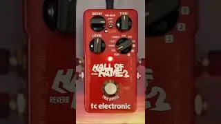 Tc Electronic Hall Of Fame 2 // Hall Church Mode // Beautiful Ambient Tones #guitarpedals