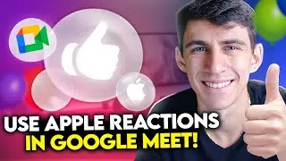 How to Use Apple Reactions in Google Meet