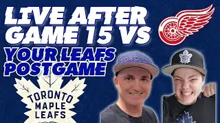 Maple Leafs vs Red Wings Post Game | Nov 8, 2024 | Game Over Toronto