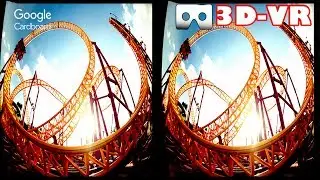 3D Roller Coasters Z VR Videos 3D SBS Google Cardboard VR Experience VR Box Virtual Reality