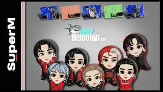 Exclusive SuperM Pillows & Super One K-pop bundles on Sale now!