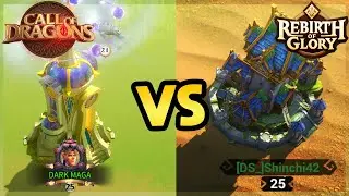 Call of Dragons vs Rebirth of Glory [Which is more F2P?]