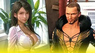 TIFA TURNS GAY MAN STRAIGHT - FINAL FANTASY VII REMAKE | PS5