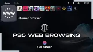 How to Access PS5 Web Browsing on FULL SCREEN (Learn & Play)