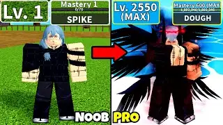 Beating Blox Fruits as Mahito! Lvl 0 to Max Lvl Full Ghoul v4 Awakening Noob to Pro in Blox Fruits!