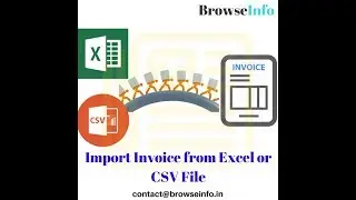 How to Import Bulk Invoice from Excel or CSV | Odoo App Feature #odoo #odooapp #Import #Invoice