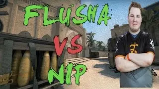 CSGO: POV fnatic flusha vs NiP (32/17) mirage @ Gfinity 2015 Champion of Champions