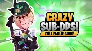 INSANE SUB-DPS! C0 - C6 Emilie Guide - Kit, Builds, Teams - Genshin Impact 4.8