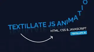 How to Create TextillateJS Text Animation Effects | Textillate.js