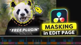 FREE Masking Plugin For Edit Page (Davinci Resolve)